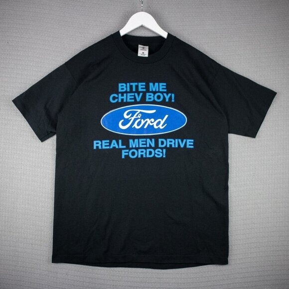 Ford Other - Ford 1990s Vintage Single Stitch "REAL MEN DRIVE FORDS" Tee